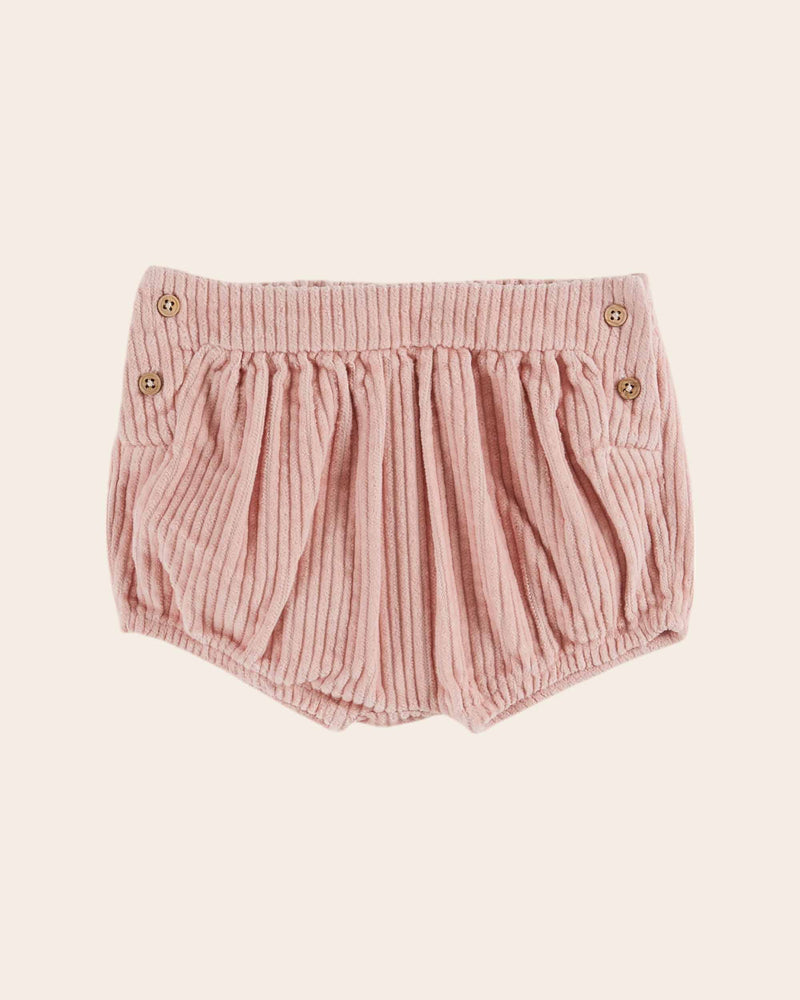 Emile & Ida - Bloomer velours cotelé rose