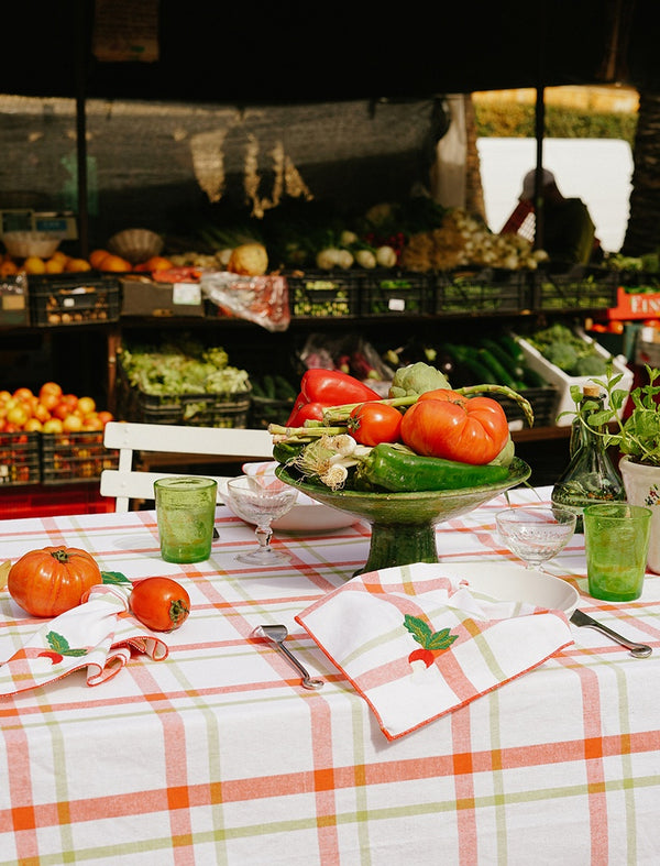 Maison Dînette - Nappe Arp Tomato