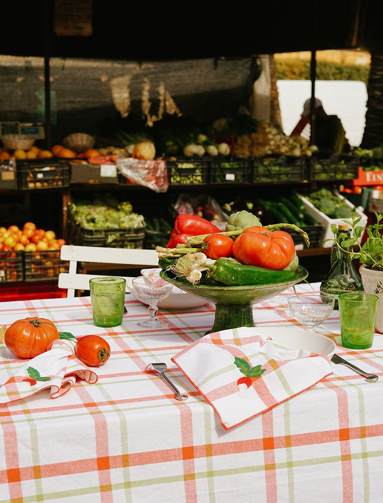 Maison Dînette - Nappe Arp Tomato