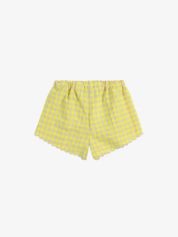 Bobo Choses - Short en toile volant Vichy