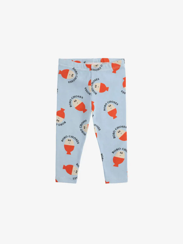 Bobo Choses -Legging all-over Morning Egg