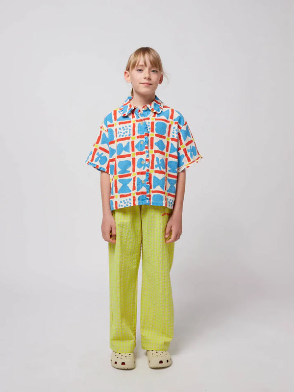 Bobo Choses - Pantalon en toile Vichy enfants