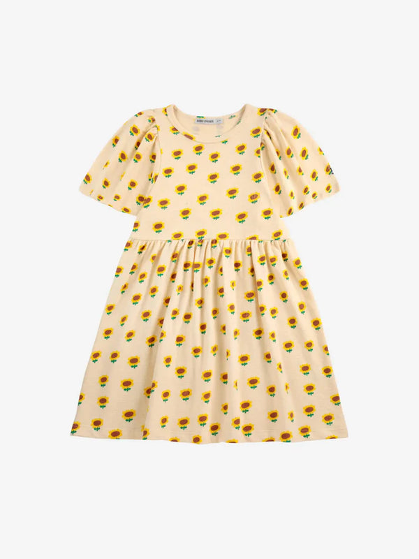 Bobo Choses - Robe all-over Sunflower enfant