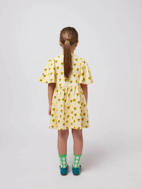 Bobo Choses - Robe all-over Sunflower enfant