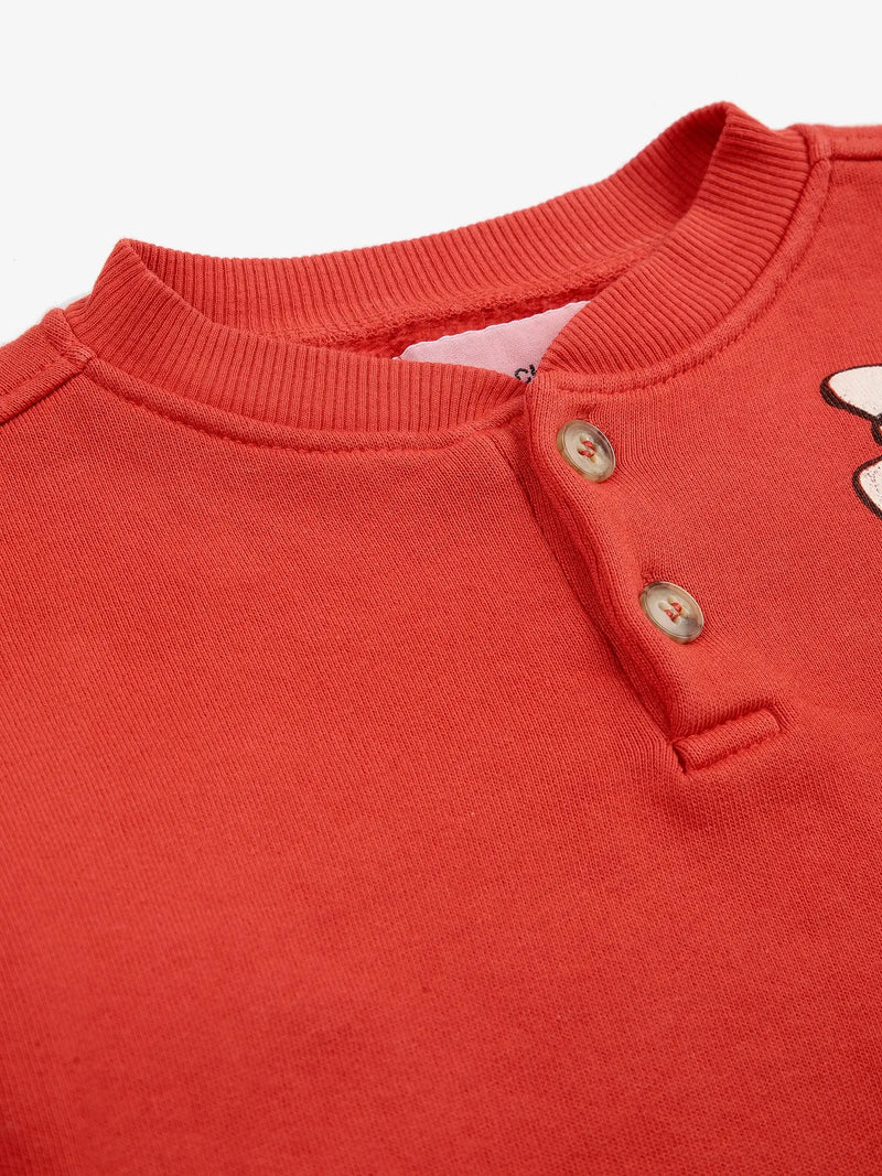 Bobo choses - Freedom Bird buttoned sweatshirt