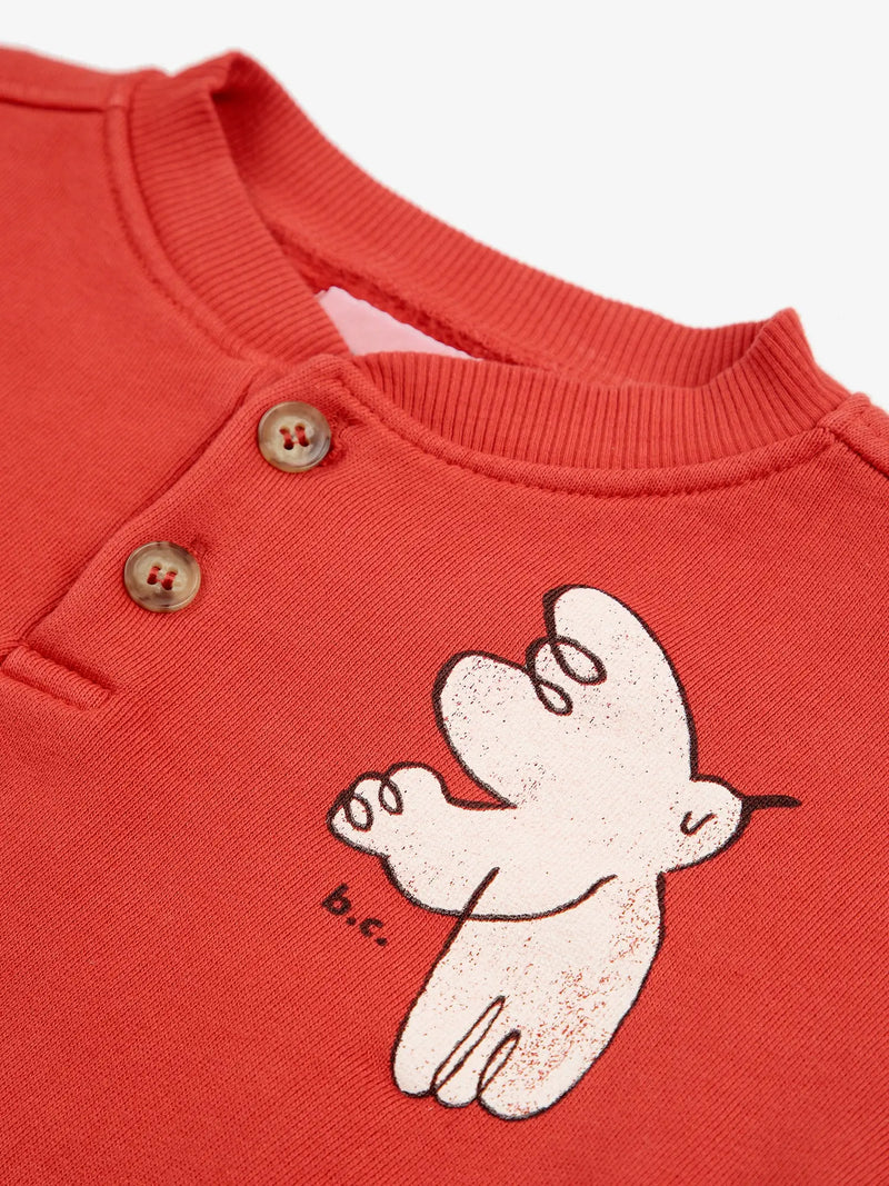 Bobo choses - Freedom Bird buttoned sweatshirt