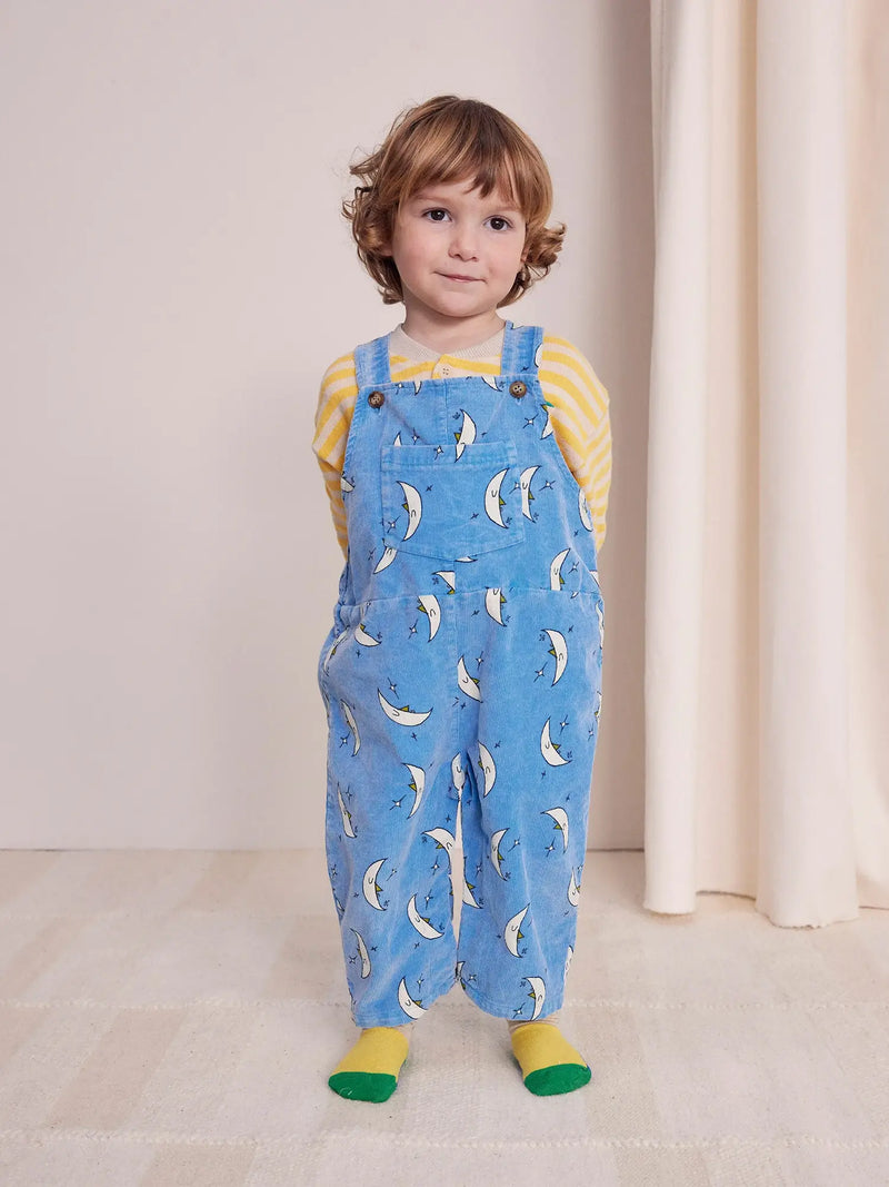 Bobo Choses - Beneath The Moon micro corduroy dungaree