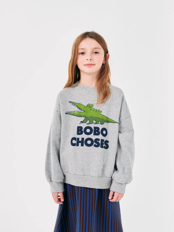 Bobo Choses - Talking Crocodile sweatshirt