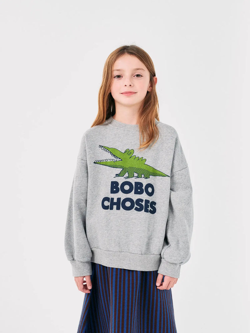 Bobo Choses - Talking Crocodile sweatshirt