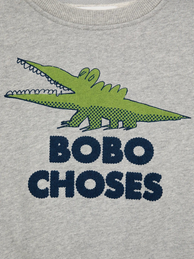 Bobo Choses - Talking Crocodile sweatshirt