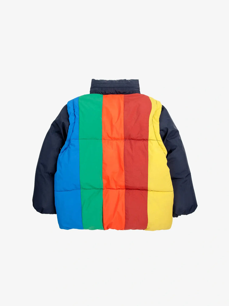 Bobo Choses - Bobo Choses color block padded anorak