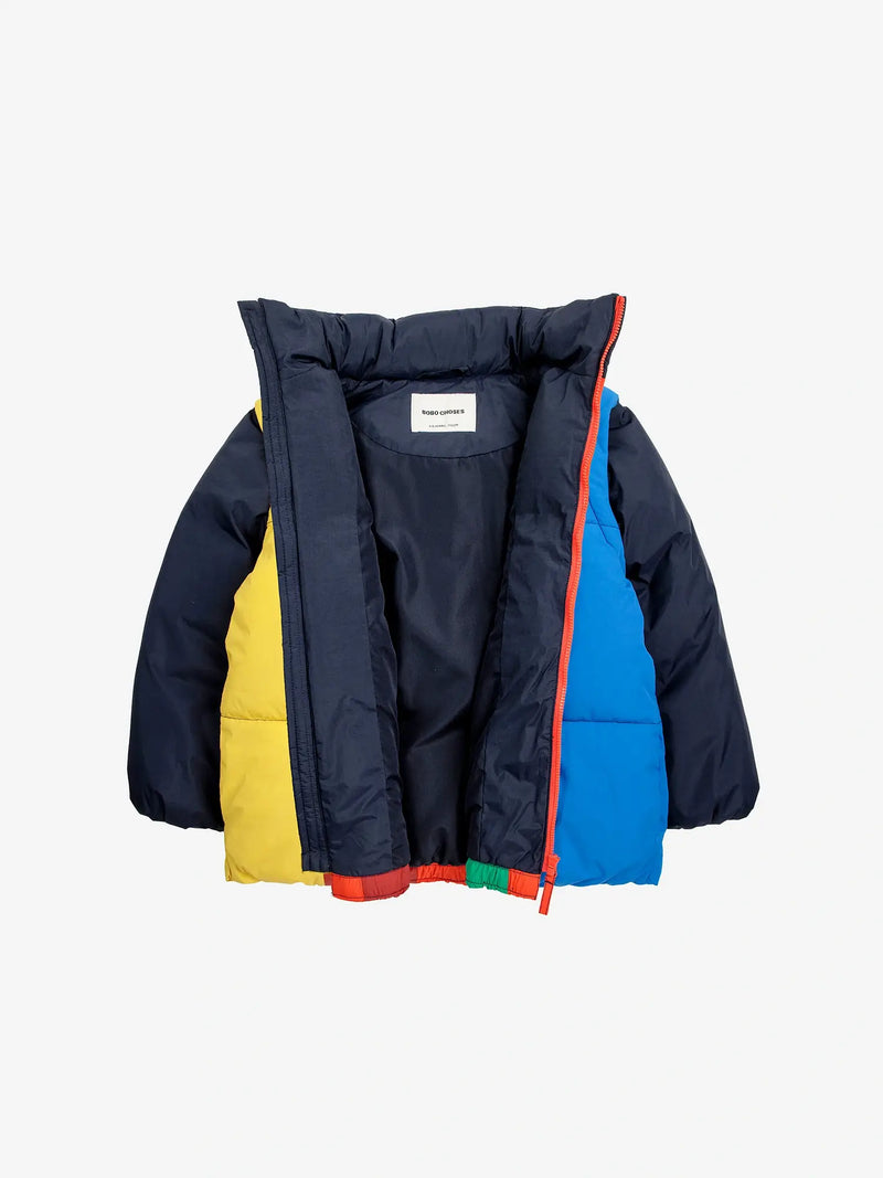 Bobo Choses - Bobo Choses color block padded anorak