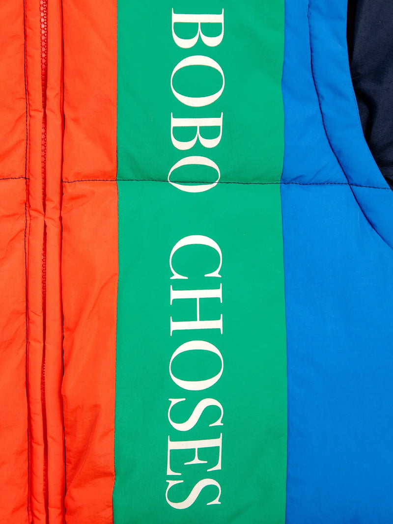 Bobo Choses - Bobo Choses color block padded anorak