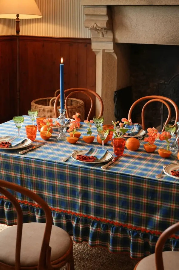 Maison Dînette-  Nappe Blake blue