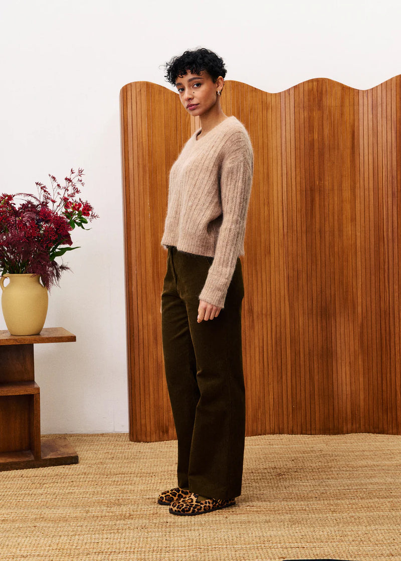 Frnch - Pantalon JONQUILLE Kaki
