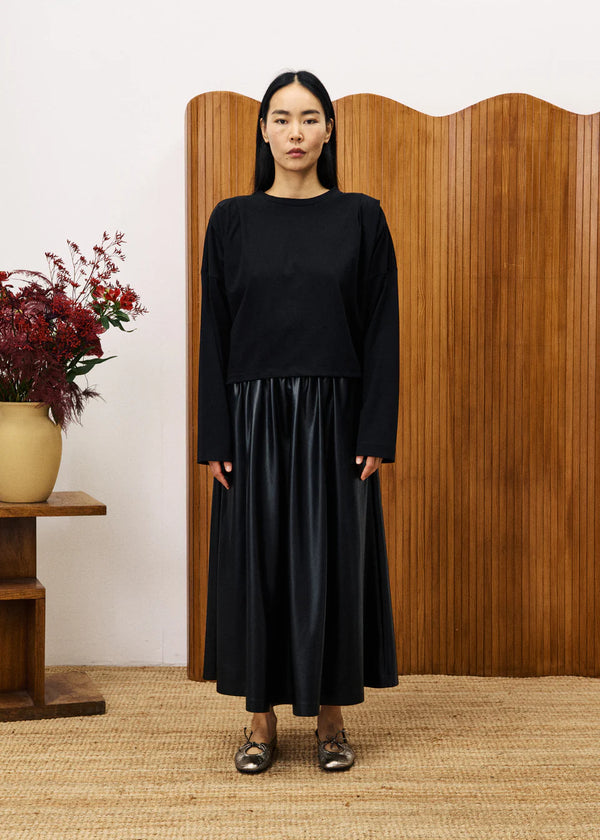 Frnch - Jupe BOURDIN Noir
