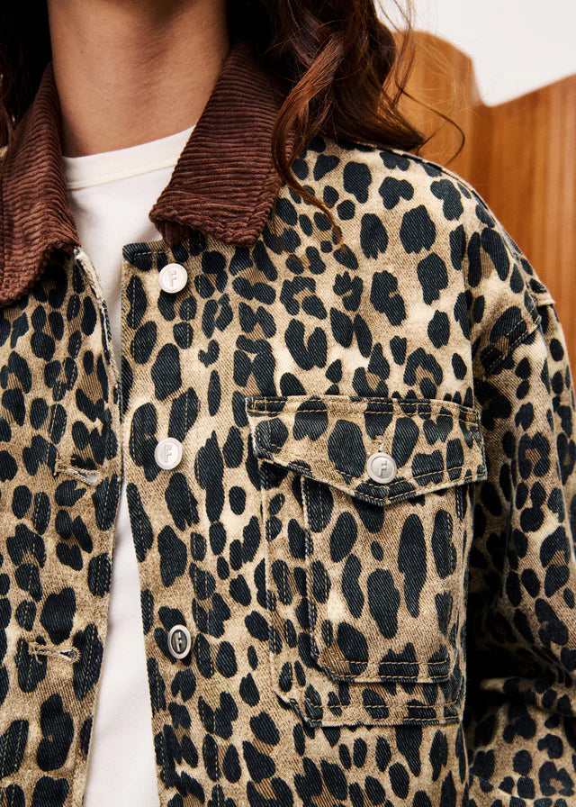 Frnch - Veste MUNCHKIN Leopard