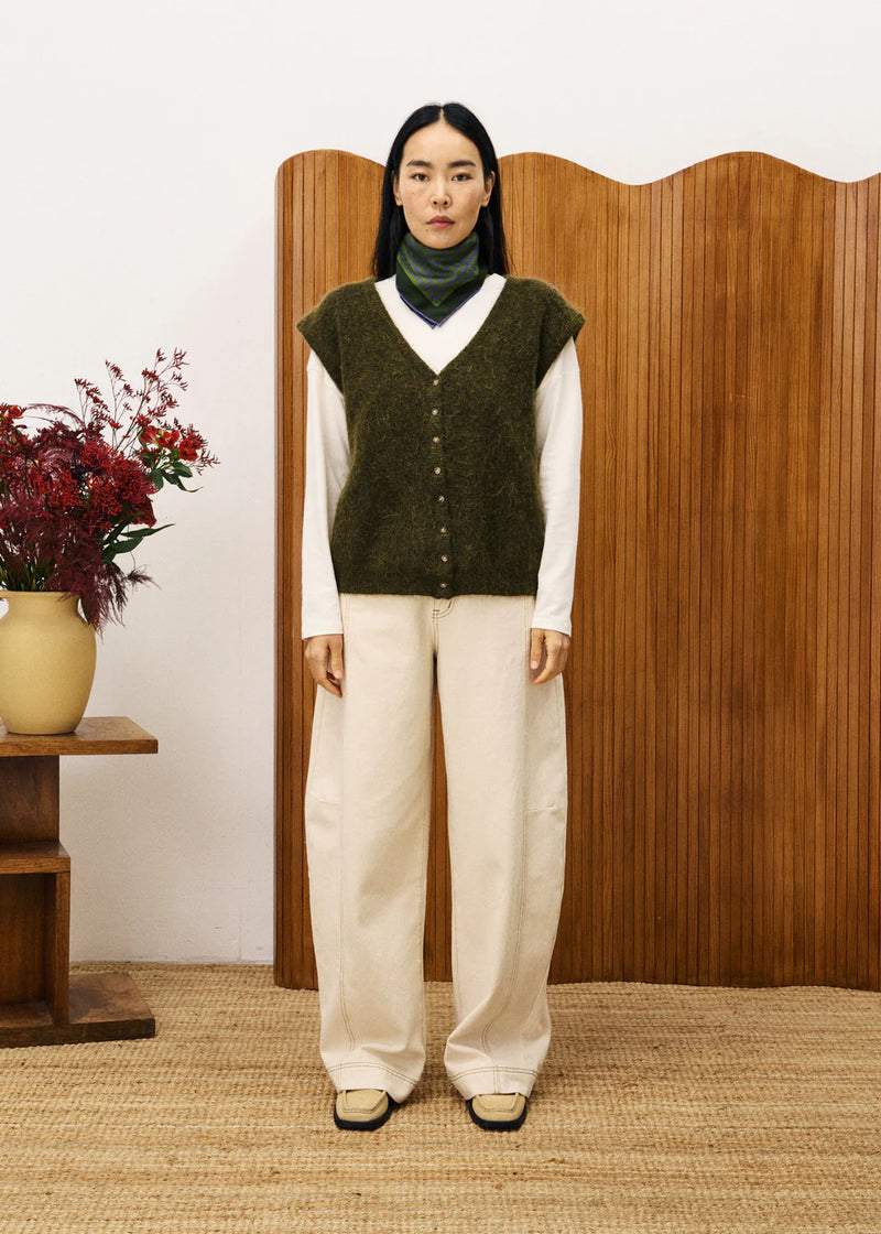 Frnch - Cardigan KUKICHA Kaki