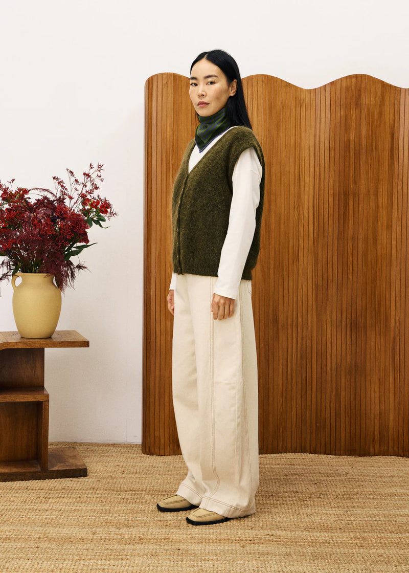 Frnch - Cardigan KUKICHA Kaki