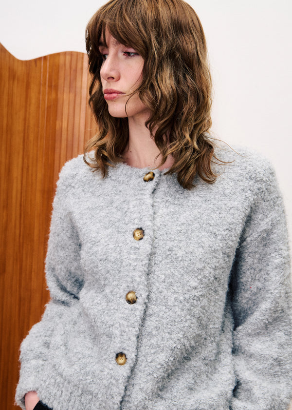Frnch - Cardigan SELKIRK Gris
