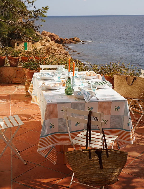 Maison Dînette - Nappe Dali Aqua