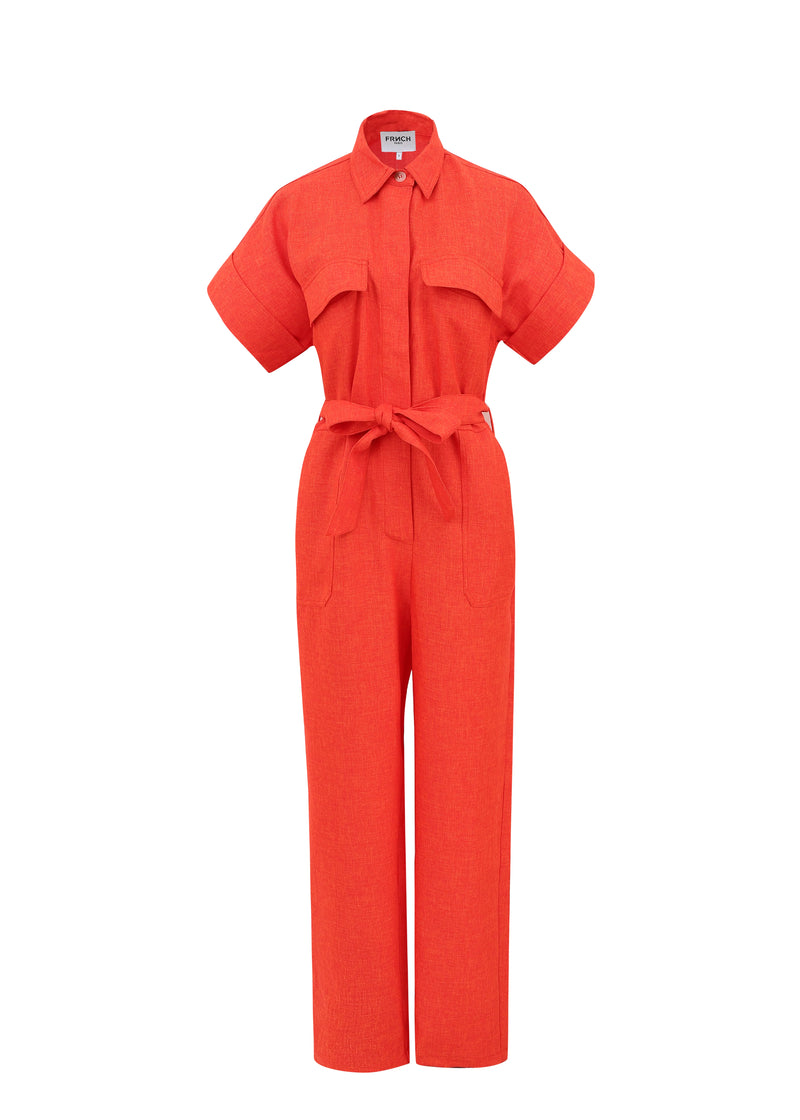 Frnch - Combi-pantalon elfie orange