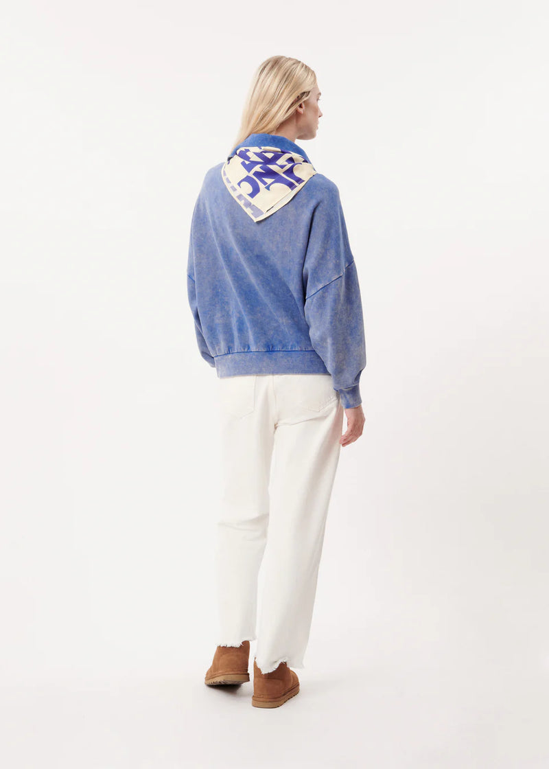 Frnch - Sweatshirt sally bleu azur
