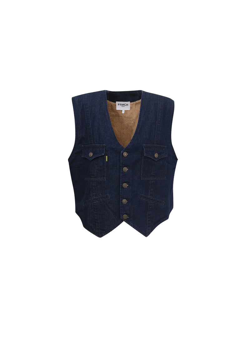 Frnch - Gilet Evy Bleu marine