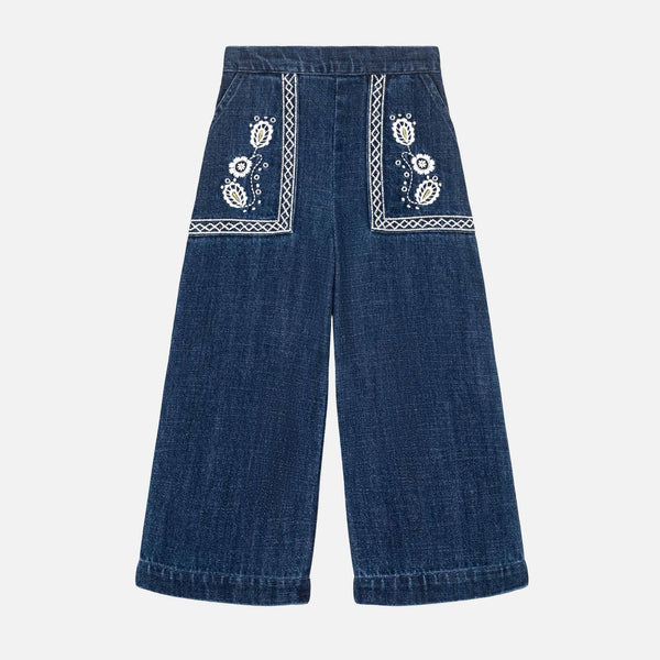 Louise Misha - Pantalon Flofi stone blue