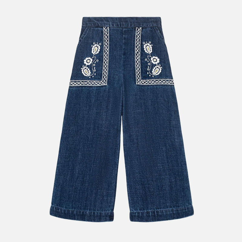 Louise Misha - Pantalon Flofi stone blue