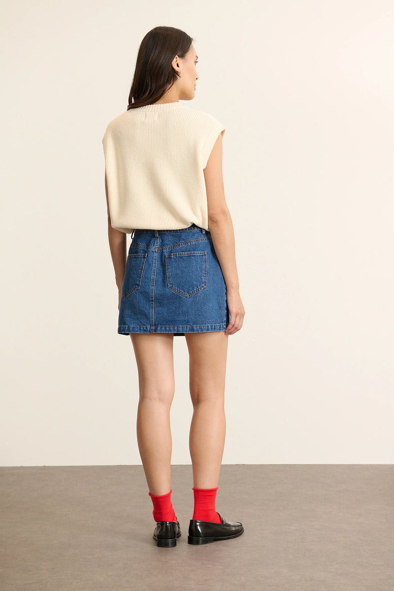 Garance Paris - Gilet Bisous ecru