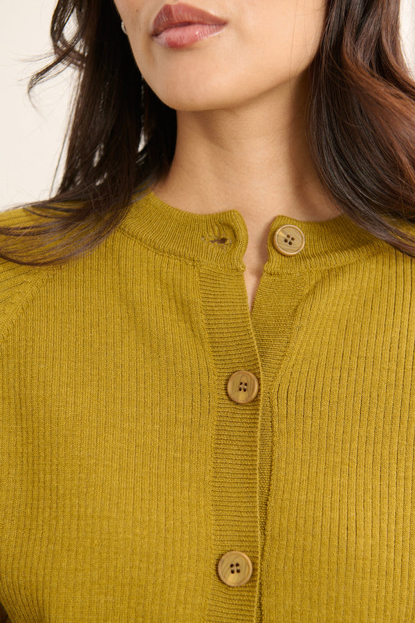 Garance Paris - Gilet Timeo olive