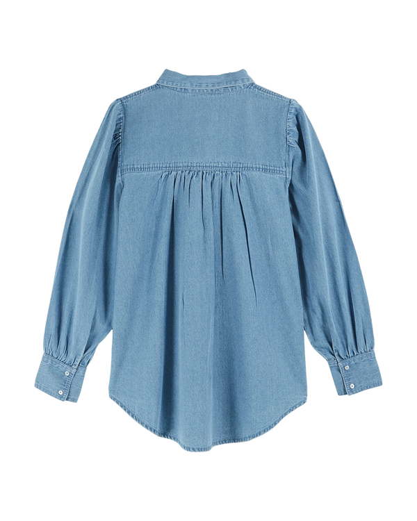 Emile & Ida - Chemise ample denim clair