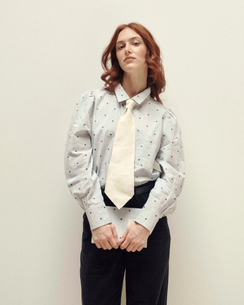 Emile & Ida - Chemise Jacquard coeur