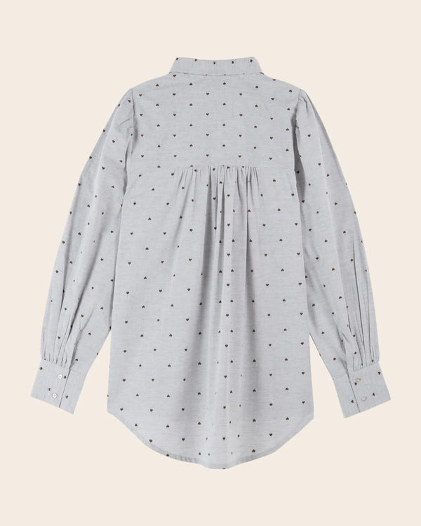 Emile & Ida - Chemise Jacquard coeur