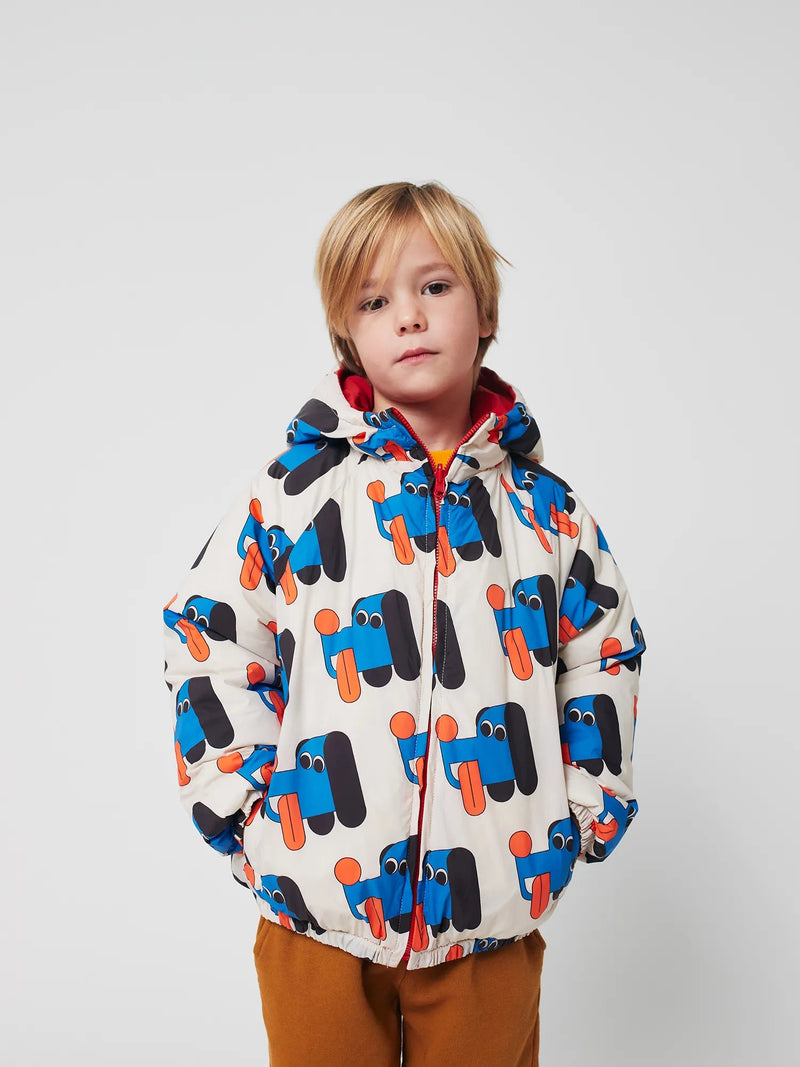 BOBO CHOSES - Anorak réversible all‑over Doggy Mate