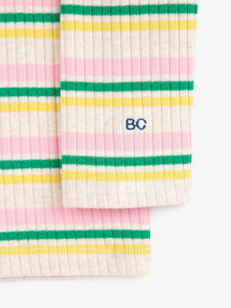 Bobo choses - T‑shirt col montant rayé