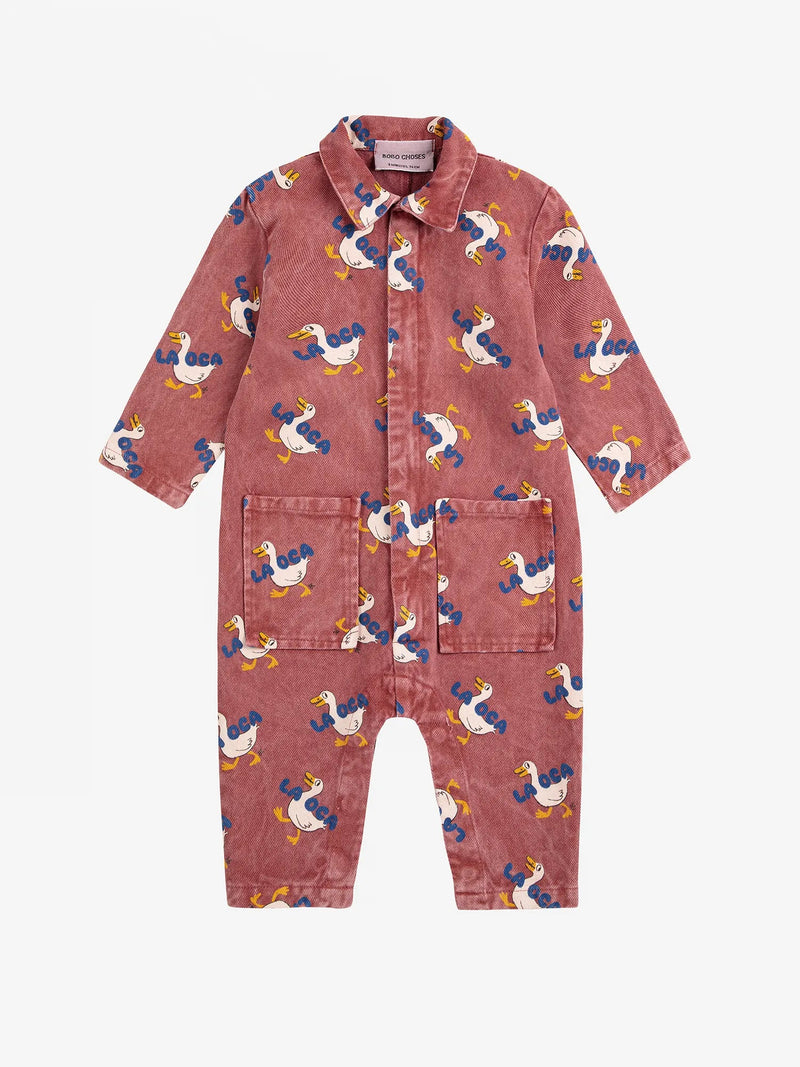 Bobo choses - Combinaison en toile all‑over La Oca