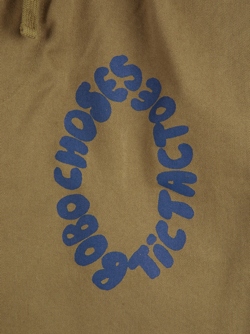 Bobo choses - Pantalon cargo en toile Tic Tac Toe