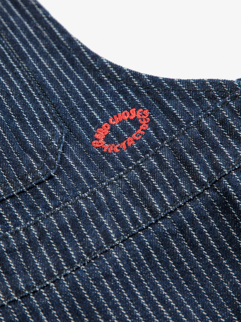 Bobo choses - Robe en jean Tic Tac Toe