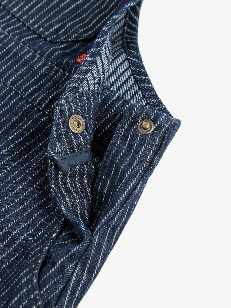 Bobo choses - Robe en jean Tic Tac Toe