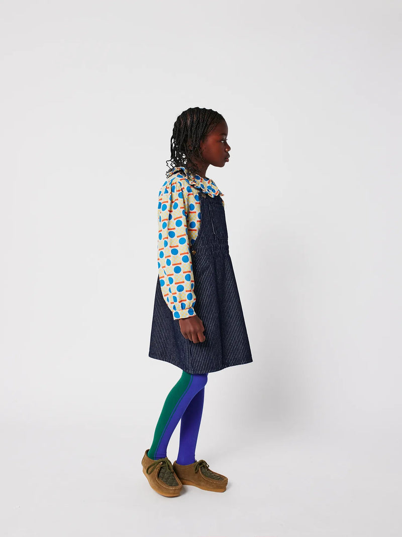Bobo choses - Robe en jean Tic Tac Toe