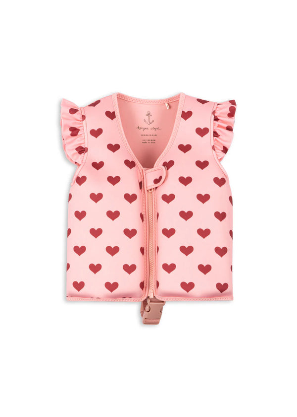 Konges Slojd - Gilet de flottaison avery amour pink