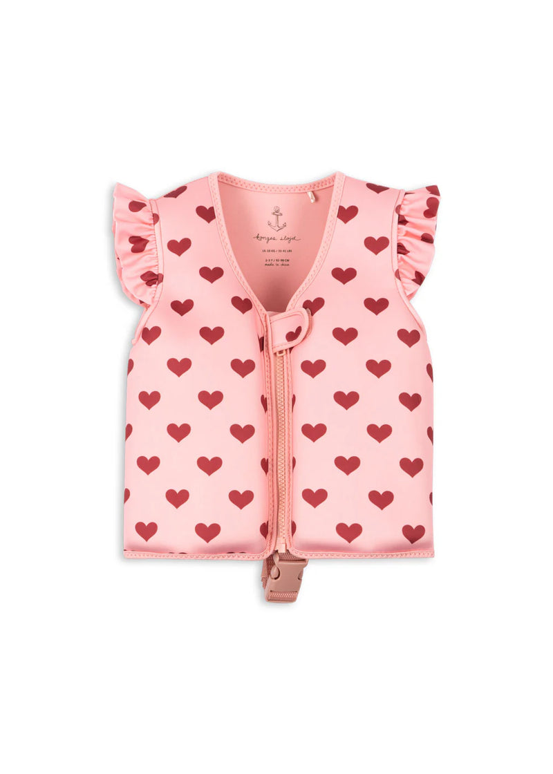 Konges Slojd - Gilet de flottaison avery amour pink