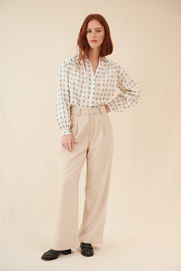 Garance Paris - Pantalon Toby beige