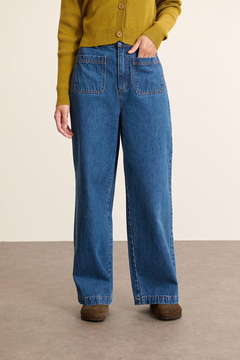 Garance Paris - Pantalon Torres bleu