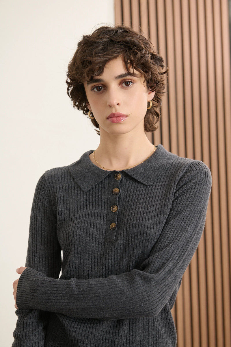 Garance Paris - Pull Binti gris