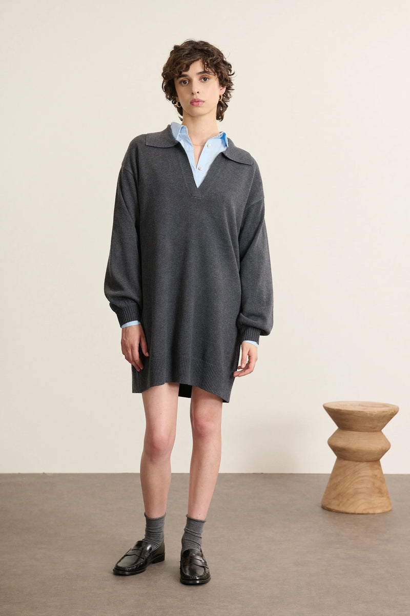 Garance Paris - Robe Biba gris