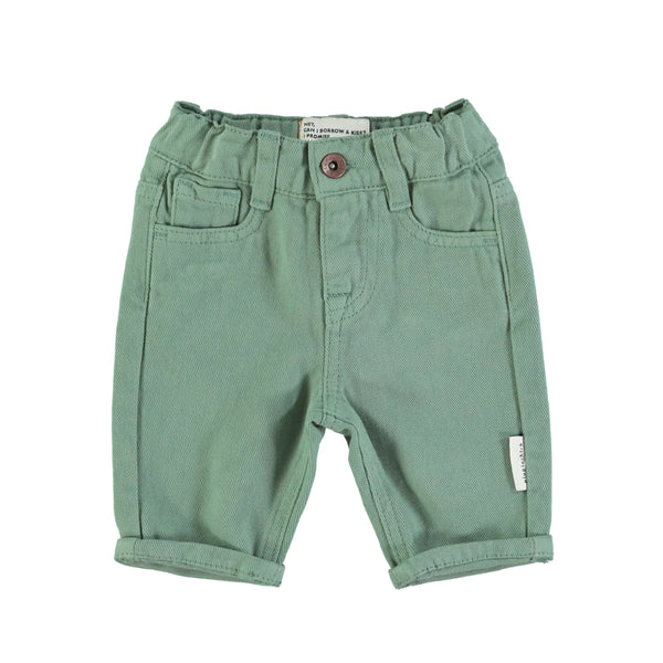 Puipuichick - pantalon unisex sage green