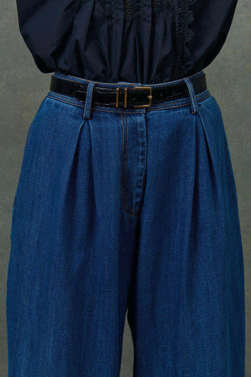 Louise Misha - Pantalon Federica - stone blue